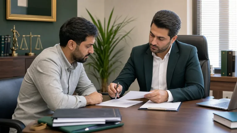 مشاوره کارگر با وکیل اداره کار درباره استعفا ترک کار و بیمه بیکاری
