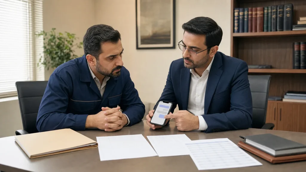 مشاوره شکایت از کارفرما بدون قرارداد و اثبات رابطه کار